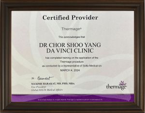 Certified Provider Thermage - Dr Melvin Chor