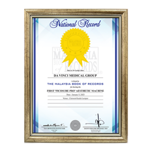 Da Vinci PicoSure Pro Book of Records