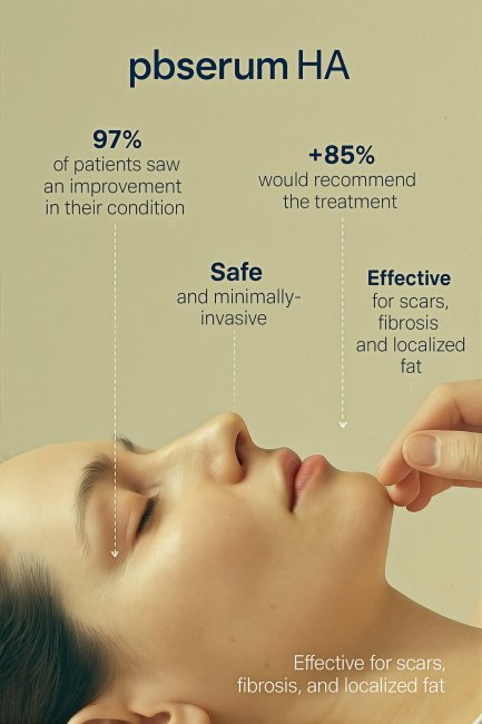 ChatGPT Image May 8, 2025, 01_00_29 PM_LE_upscale_strong_x2_tone_enhance_30_color_enhance_30 PB Serum is an advanced injectable enzymatic treatment system designed for aesthetic medicine, targeting fat, fibrosis, cellulite, and scars.