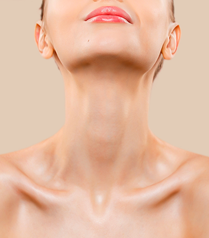 What causes saggy skin at Neck area?
