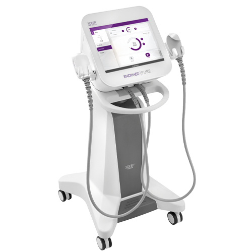 EndyMed Pure RF skin tightening treatment at Da Vinci Clinic for lifting and collagen stimulation.