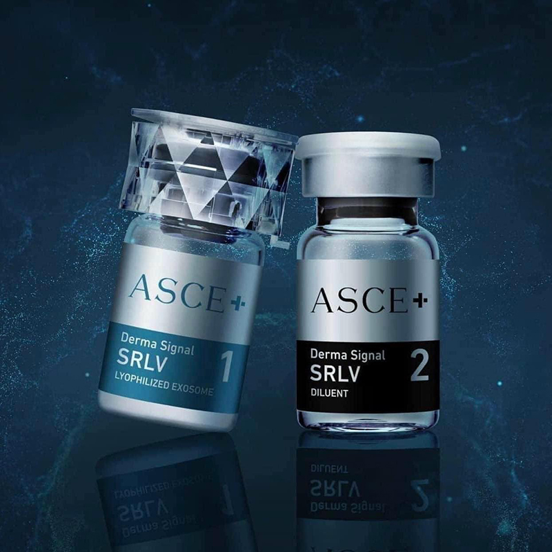 ASCE+ exosome treatment at Da Vinci Clinic for skin rejuvenation and repair