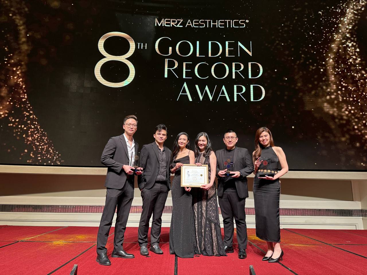 8th Golden Record Award 2024 – Merz Aesthetics portfolio and treatment awards