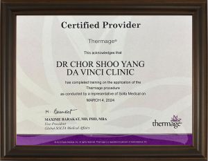 Certified Provider Thermage - Dr Melvin Chor