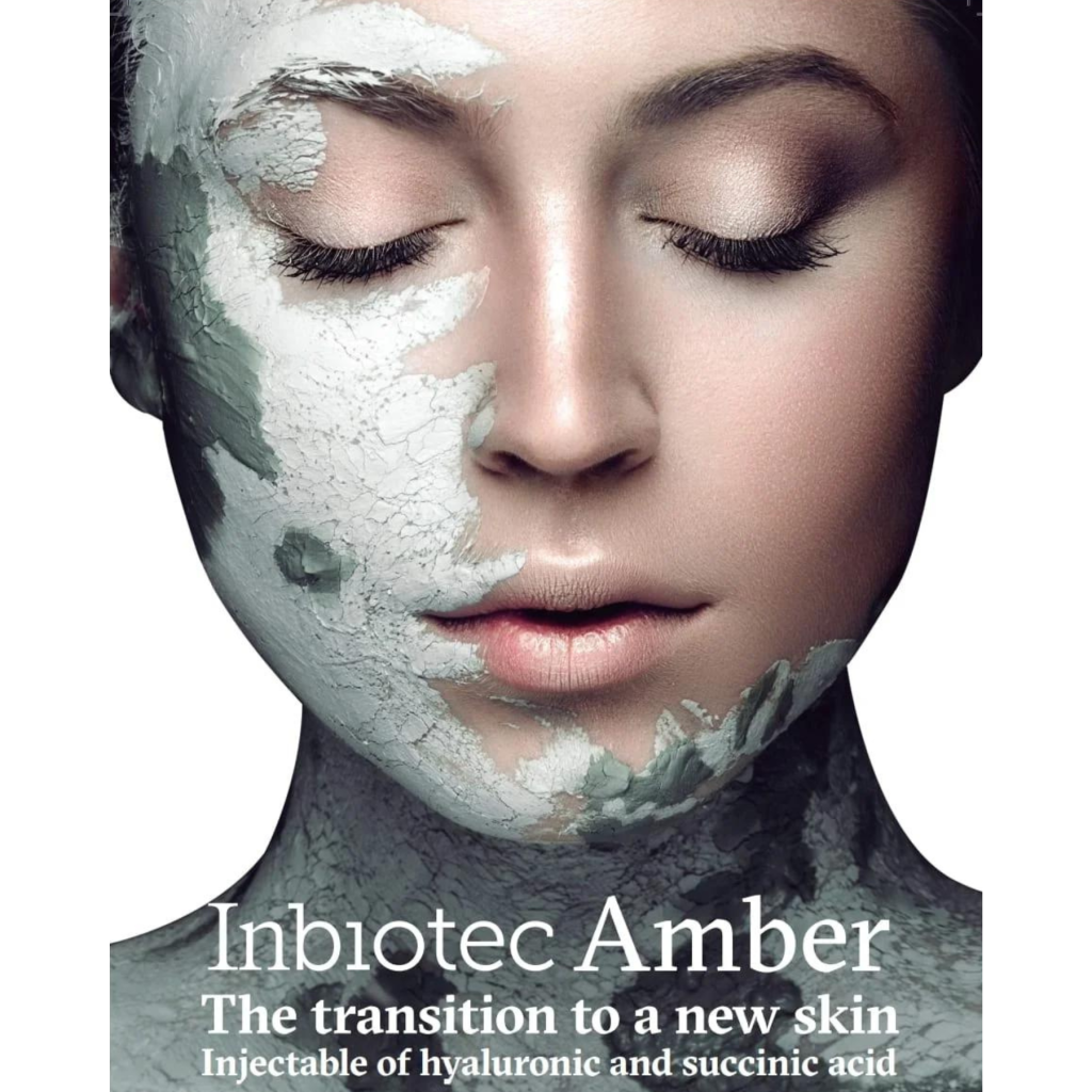 Inbiotec Amber dermal filler treatment for wrinkle reduction and facial volume restoration at Da Vinci Clinic