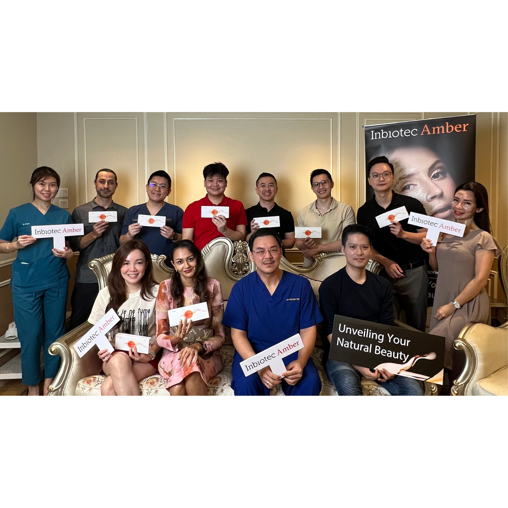 Inbiotec Amber masterclass with external and in-house doctors