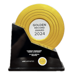 Da Vinci Honoured with 9th Golden Record Award