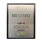 Da Vinci Clinic Recognized as a Top 10 Authentic Belotero Treatment Provider