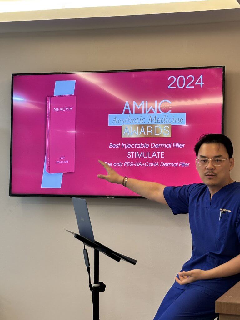 Da Vinci Clinic In-house Neauvia Training Lead by Dr Tristan Tan