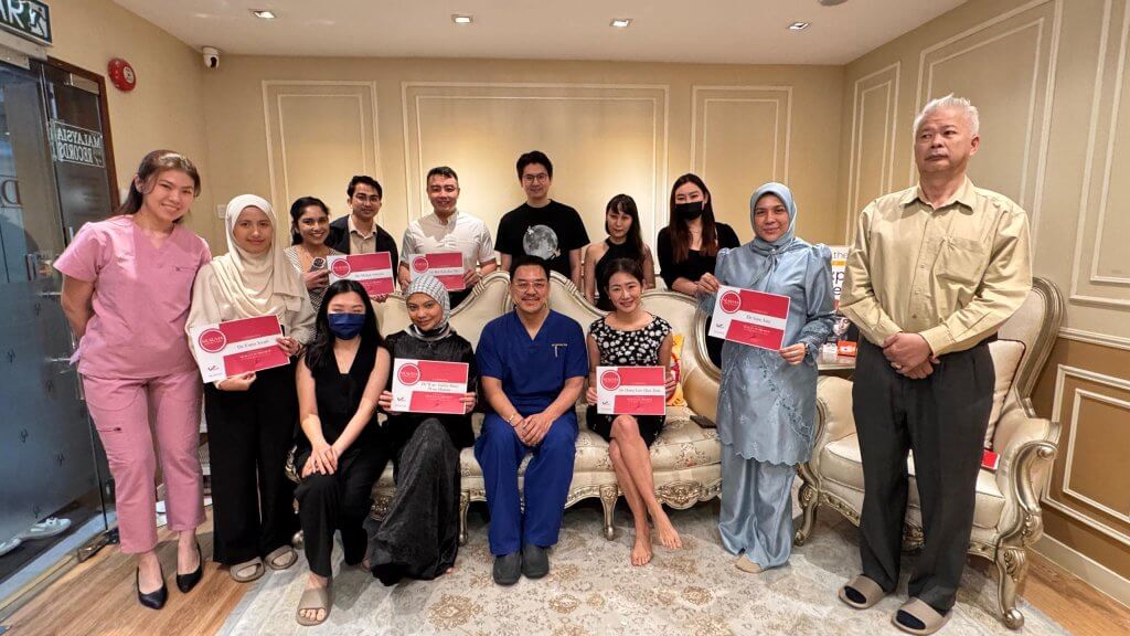 Da Vinci organised an external Neauvia training workshop with local doctors
