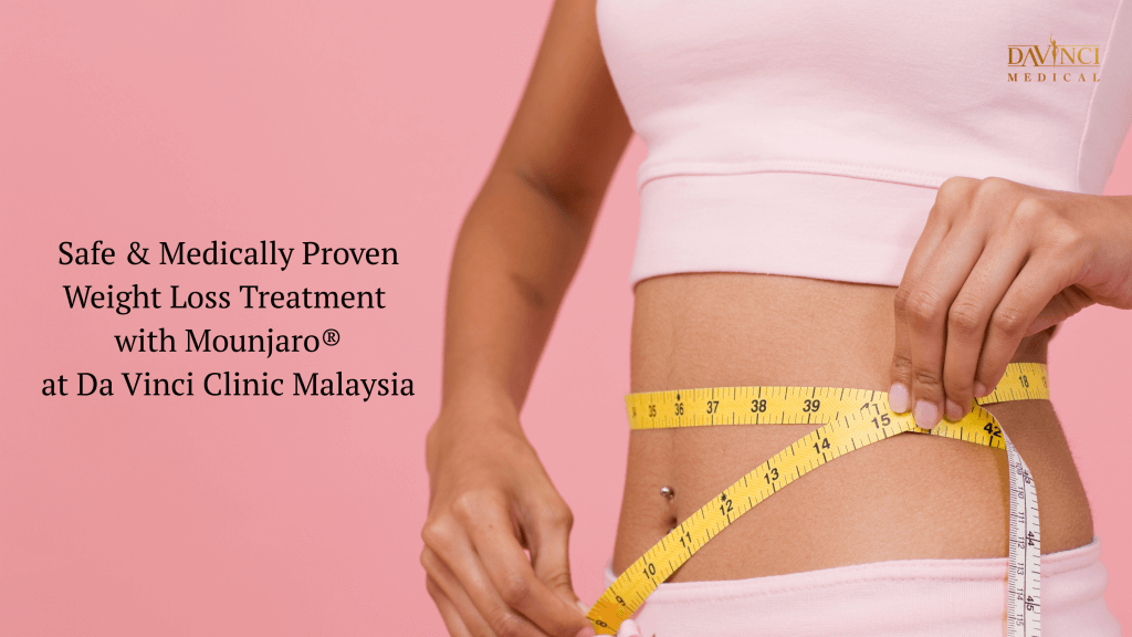Mounjaro injection pen for weight management and diabetes treatment in Da Vinci Clinic Malaysia