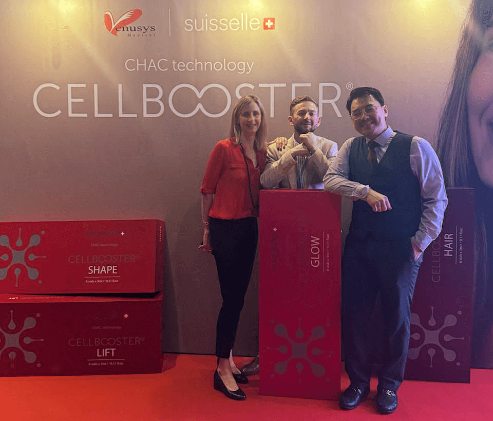 Da Vinci leadership at the CELLBOOSTER launch in Kuala Lumpur