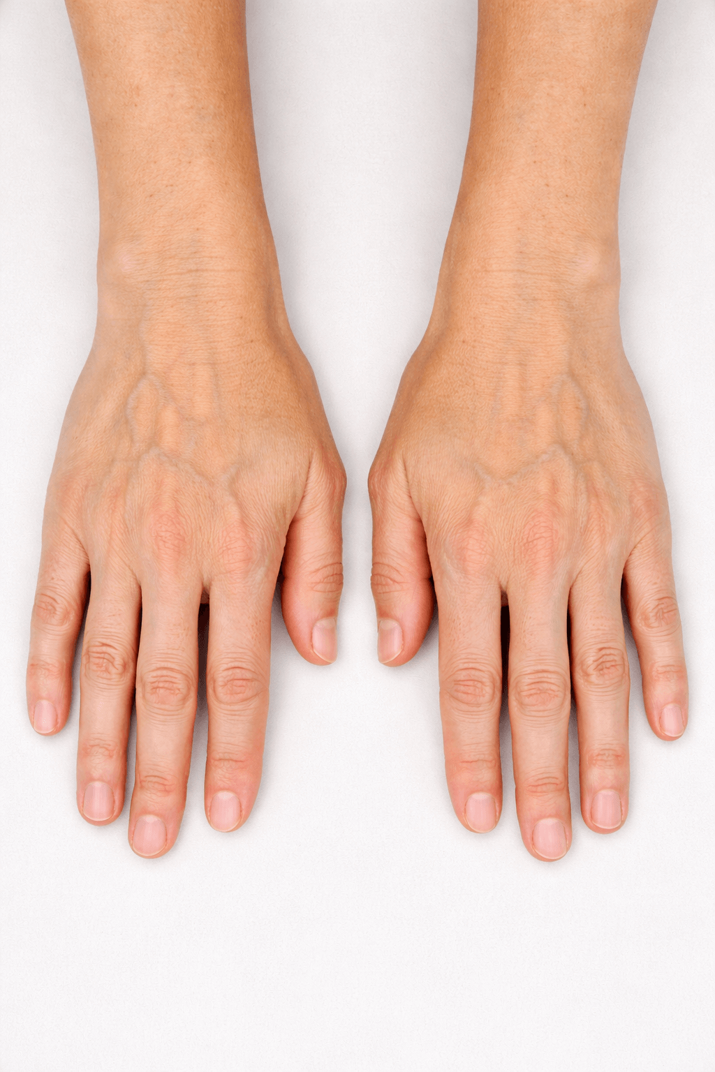 Patient C hands before Collaju treatment