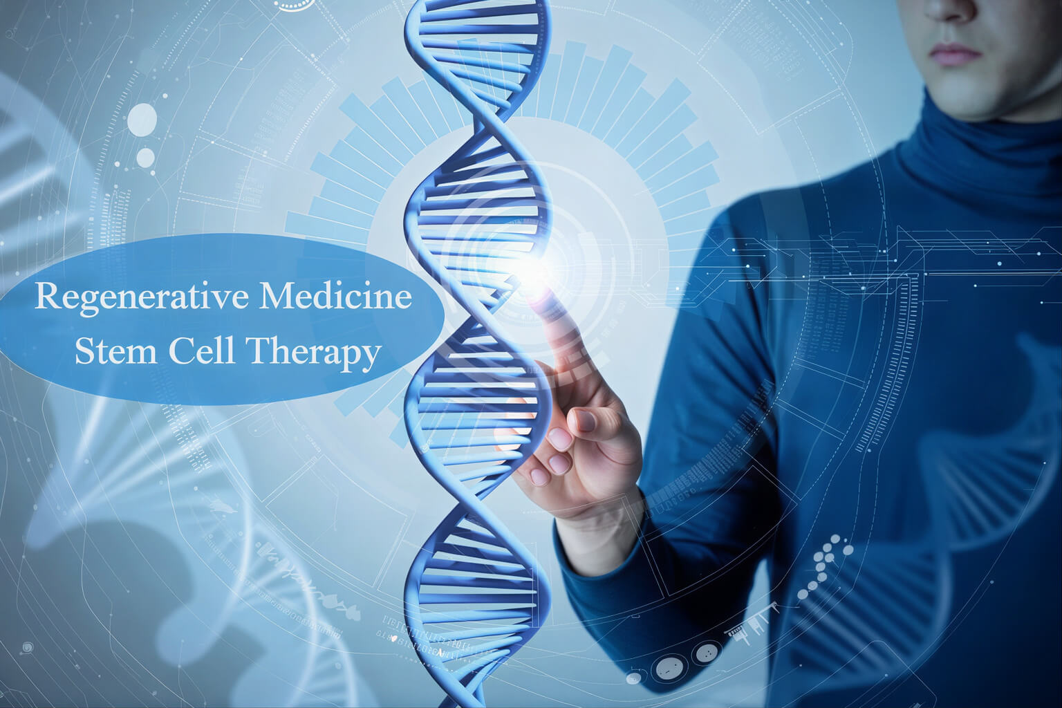 Doctor explaining a personalised regenerative treatment plan