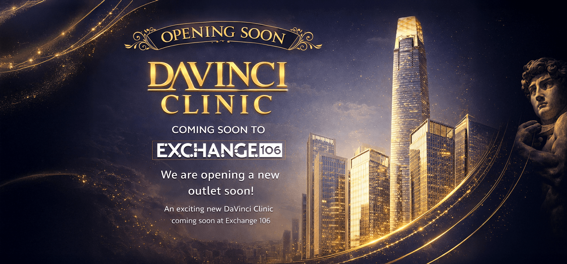 Da Vinci TRX Coming Soon Banner