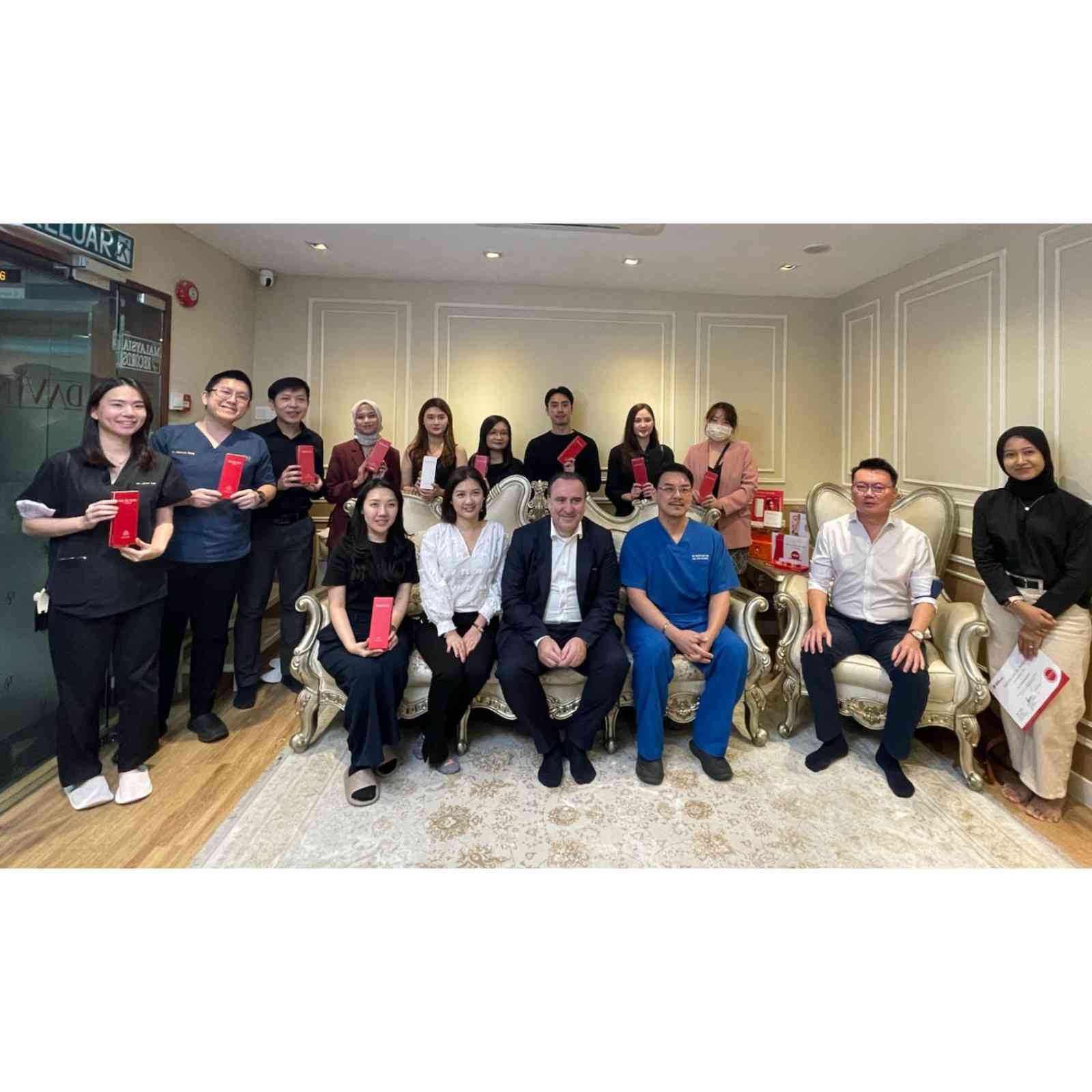 Neauvia expert training with Dr Tristan and Prof Zerbinati