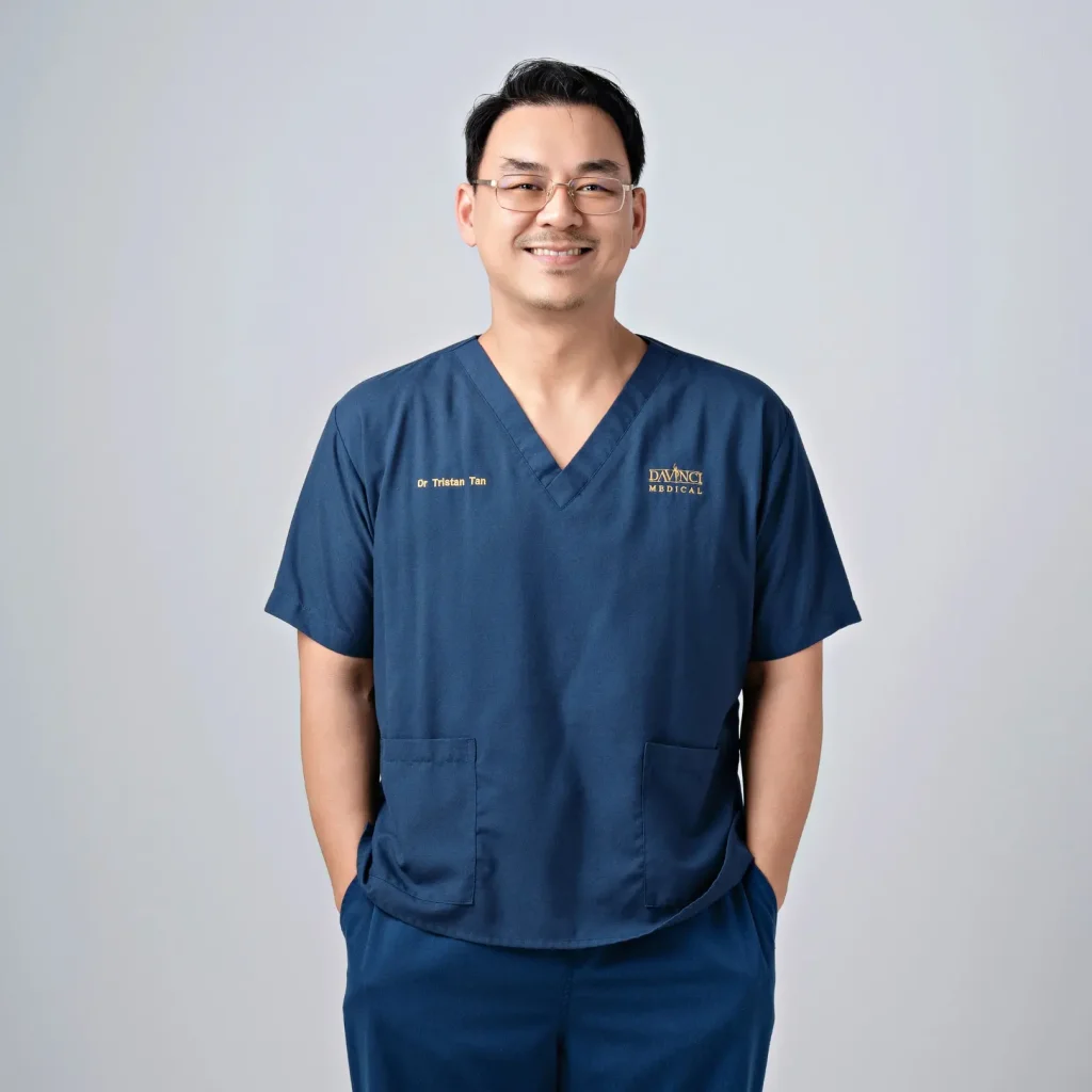 Dr Tristan Tan Director & Founder of Da Vinci Clinic Malaysia, LCP-Certified Aesthetic Doctor and Trainer