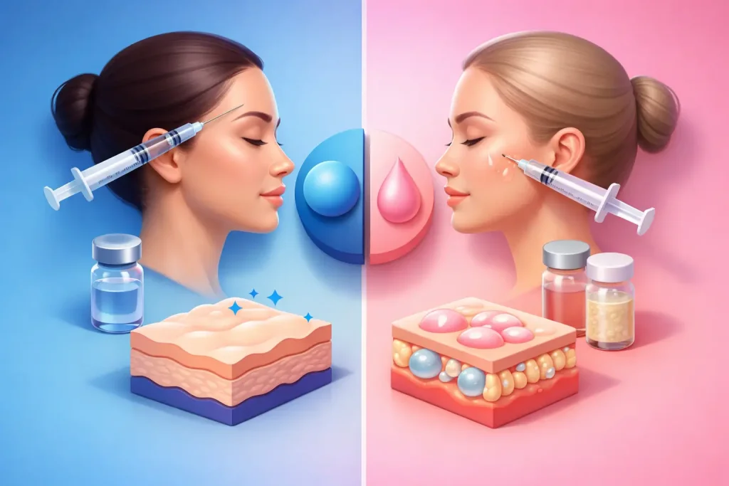 Botox vs Filler Difference Explained