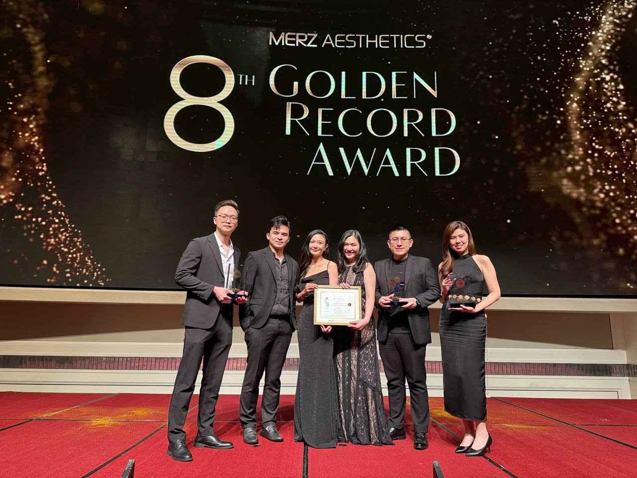 8th Golden Record Award 2024 – Merz Aesthetics portfolio and treatment awards