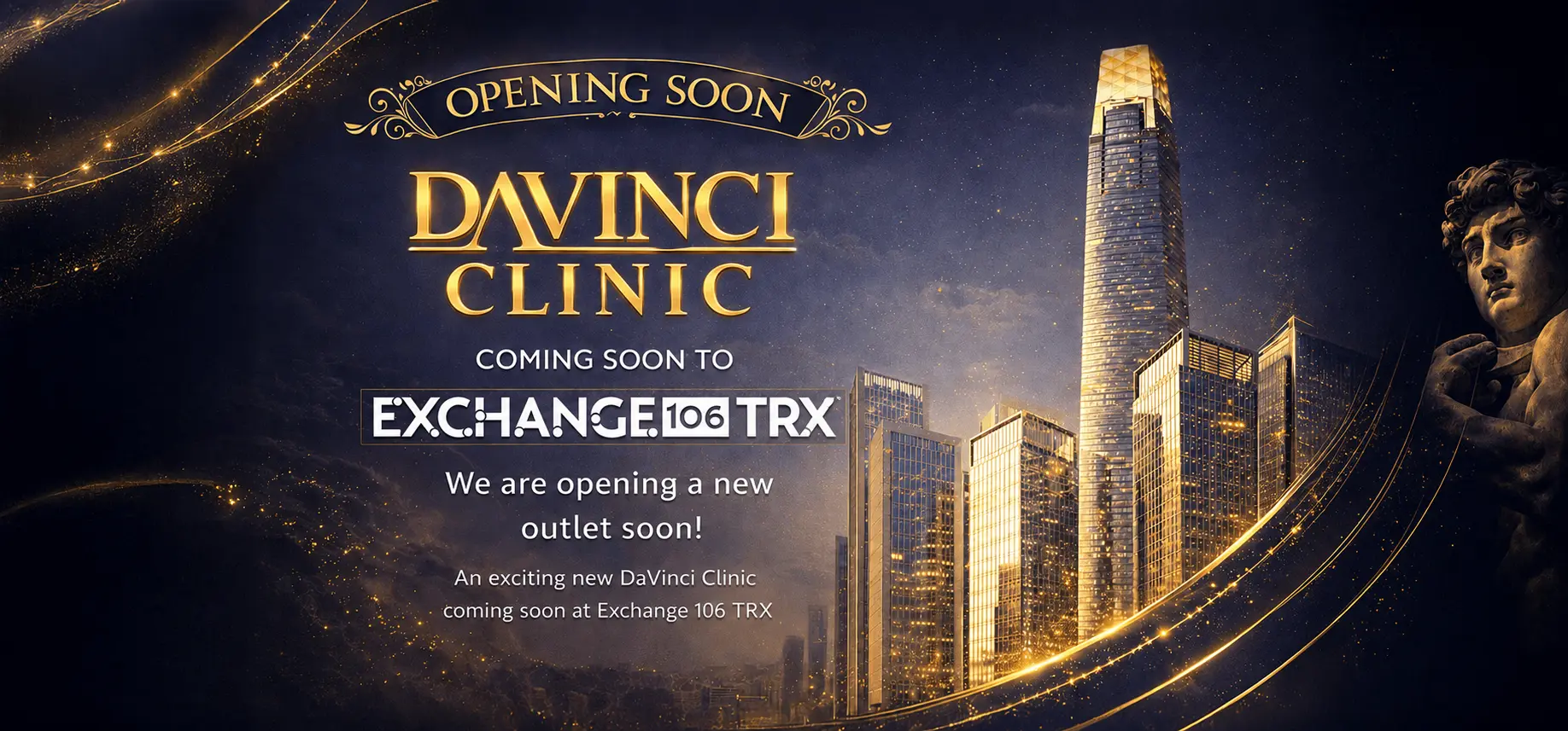 Da Vinci TRX Coming Soon Banner