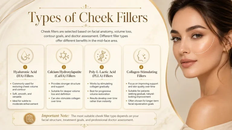 Types of Cheek Fillers at Da Vinci Clinic Malaysia