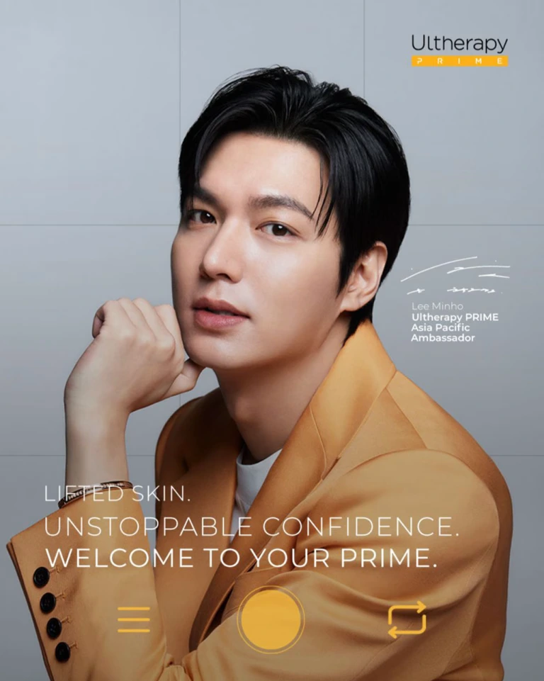 Ultherapy Prime Facelifting Treatment for Sagging Skin or Facial Contour and Wrinkles due to Ageing at Da Vinci Clinic.