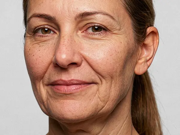Cheek volume loss