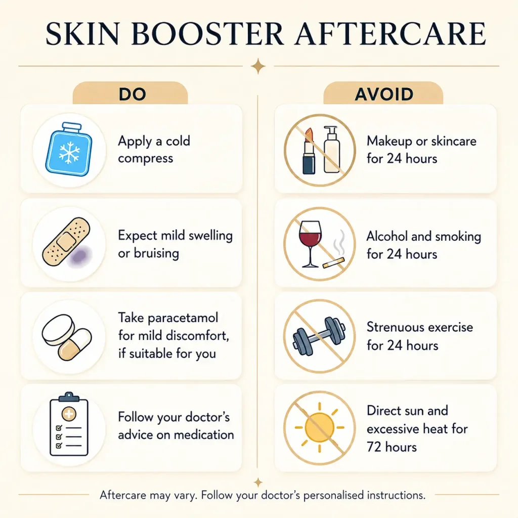 Da Vinci Skin & Aesthetic Clinic Skin Booster After Care Treatments
