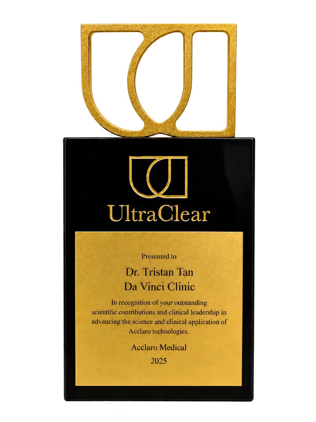 UltraClear Trophy Award