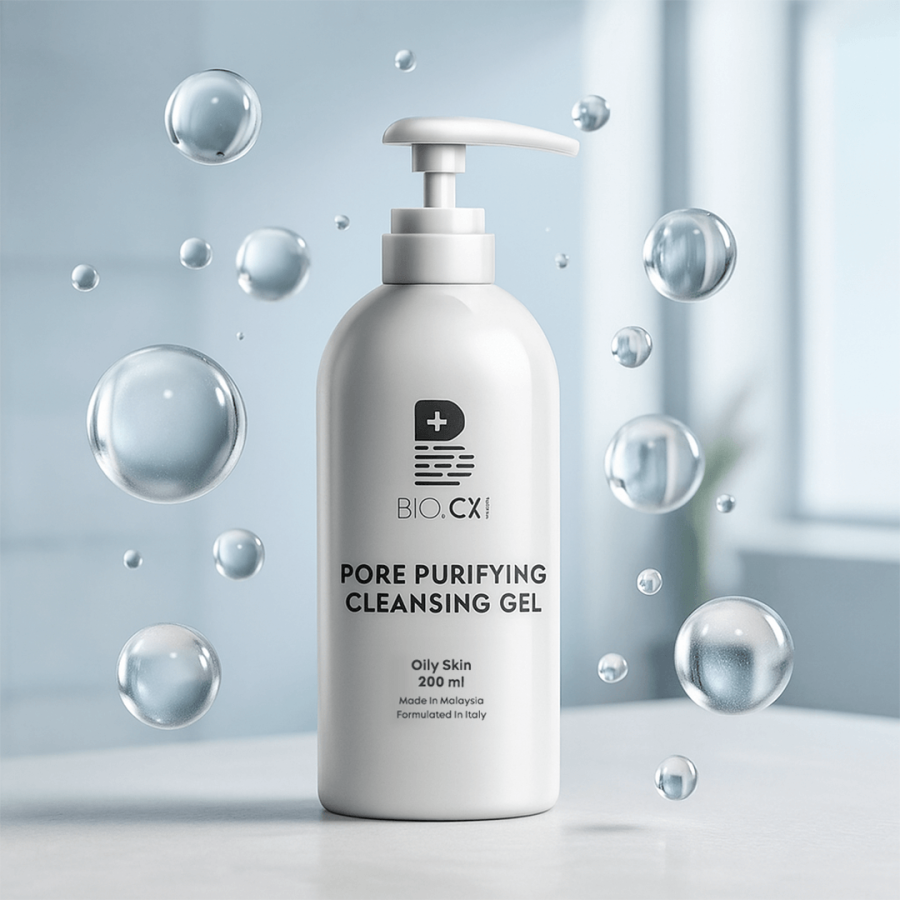 This purifying gel cleanser is specially formulated for acne and prone skin. It removes excess sebum and dead skin then regulates the skin and unleashes a positive matte eect. This helps to prevent pores from clogging and also helps prep your skin to absorb any treatment or skincare products.